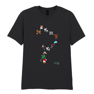 mscroggs.co.uk Advent 2020 T-shirt Thumbnail
